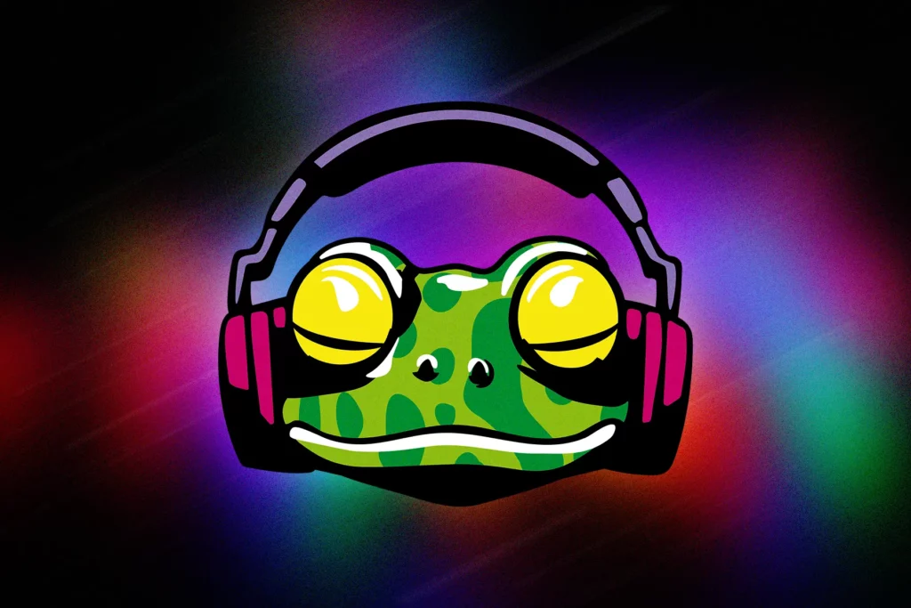 Création de logo pour l'appli Vibbit - APP MUSIC - par designer Yevhen SHLYKOV à Bordeaux
